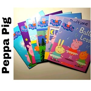 Peppa pig Books lot of 6